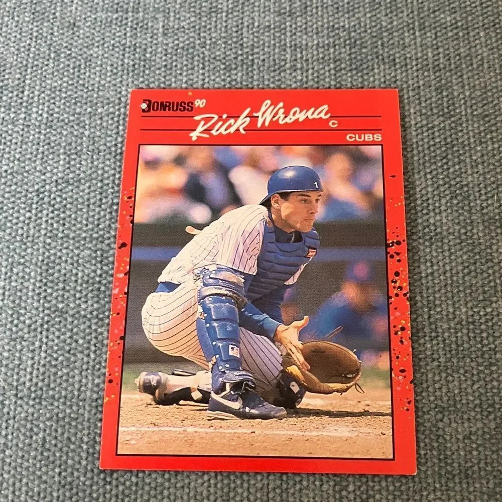 1990 Donruss Chicago Cubs Baseball Card Trading Card